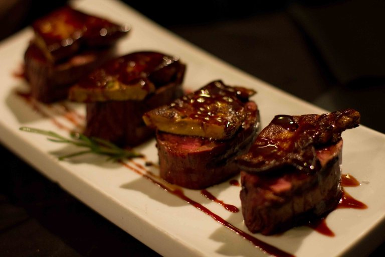 "Bar Mut Barcelona foie steak"
