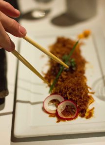 "Katsuya Spicy tuna"