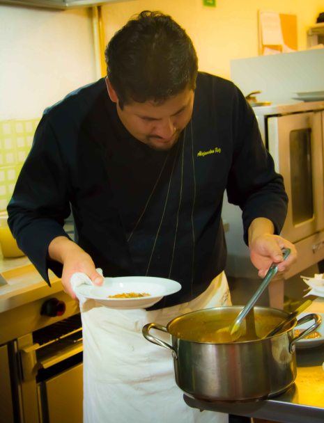 Alejandro Ruiz Taller de Cocina prep