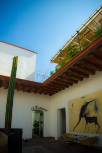 "Casa Oaxaca Outside"