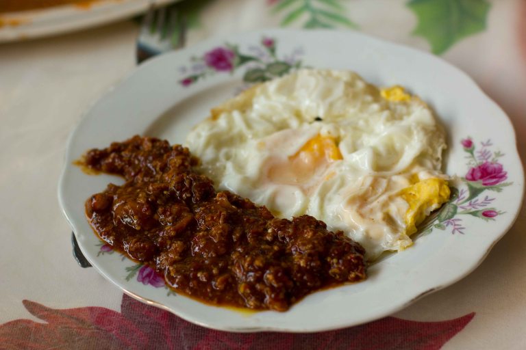 My yolk could have been runnier, but this was exactly what I was craving.