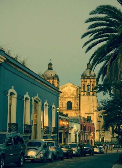 "Oaxaca Pitiona Sunset Santa Domingo"