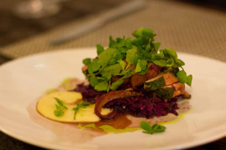 "Oaxaca Origen Rodolfo Castellanos pork sous vide"