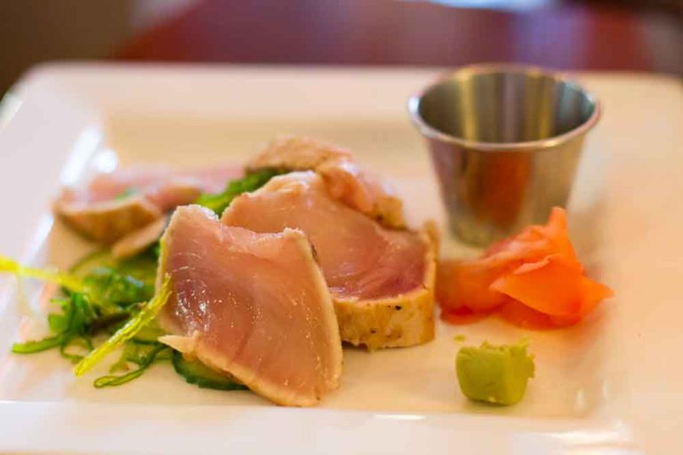 Albacore tuna tataki