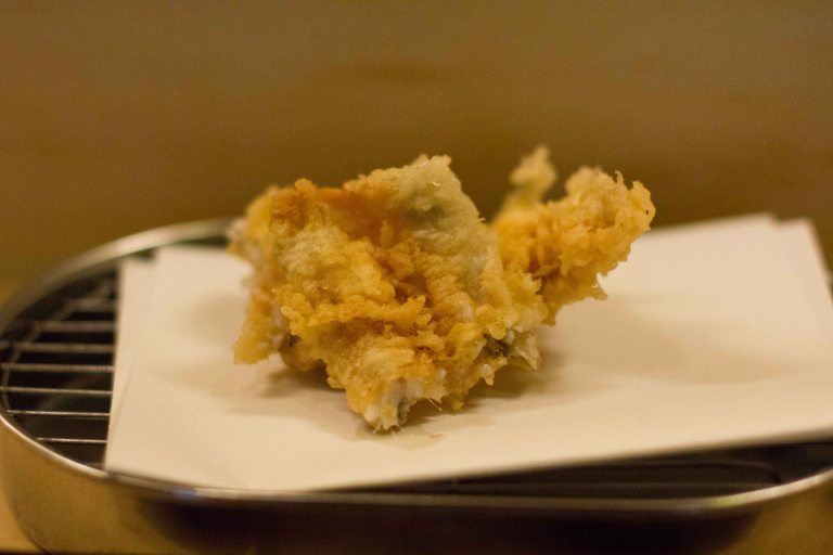 "Rakutei Tokyo tempura anago"