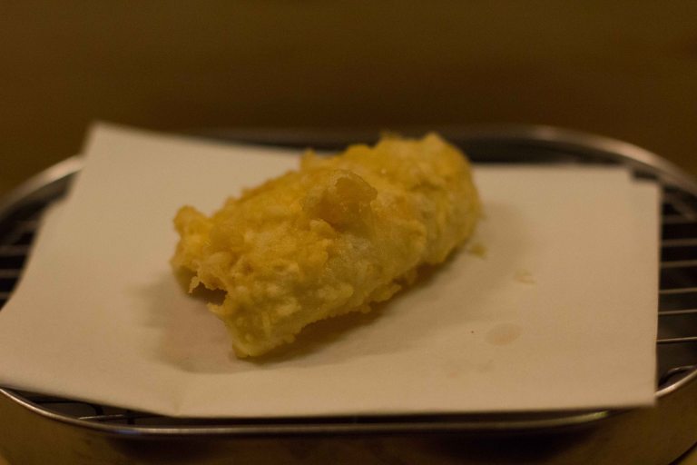 "Rakutei Tokyo tempura kisu"