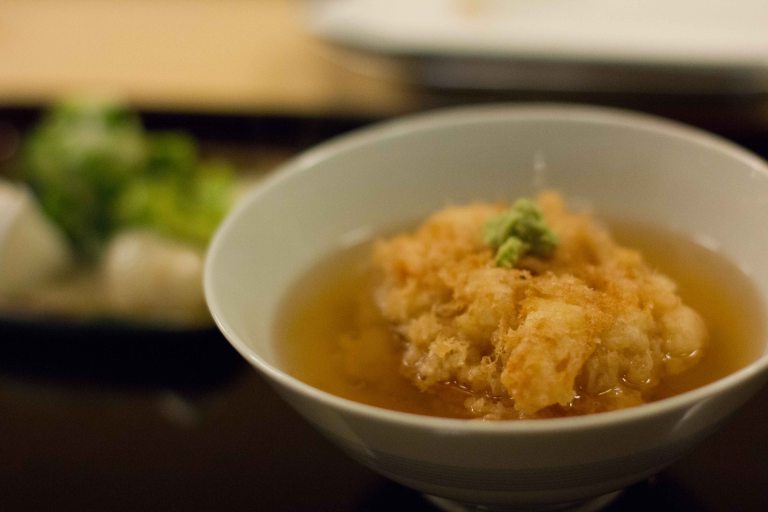 "Rakutei Tokyo tempura ten-cha"