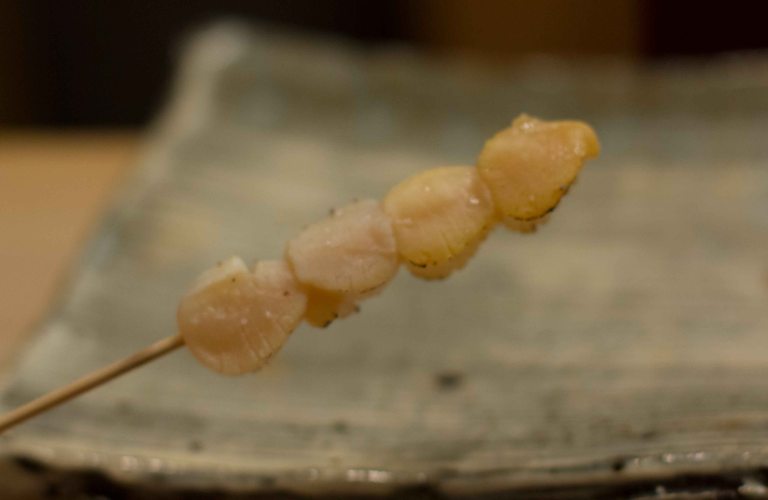 "Sushi Kanesaka Tokyo scallop"