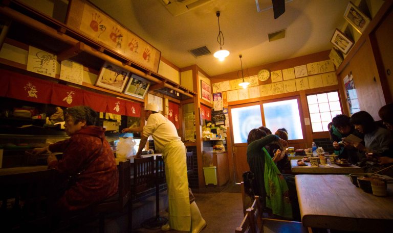"Endo sushi Osaka fish market"