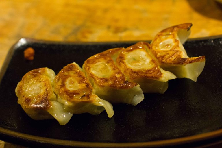 "Ippudo ramen gyoza"