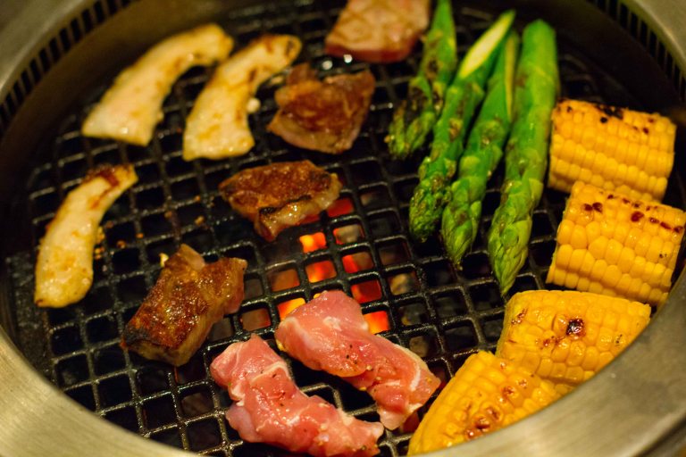 "Issunboushi Kyoto yakiniku beef vegetables"