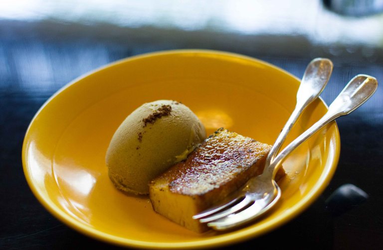 "Kikunoi Kyoto barley ice cream"