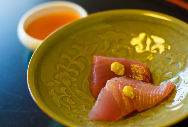 "Kikunoi Kyoto maguro"