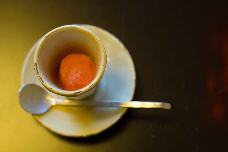 "Kikunoi Kyoto sorbet"