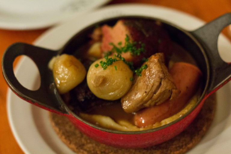 "Au Pied du Cochon melting pot"