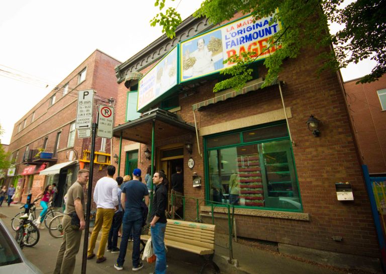 "Fairmont Montreal bagel"