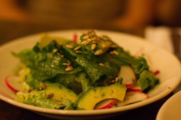 "Freemans bibb salad"