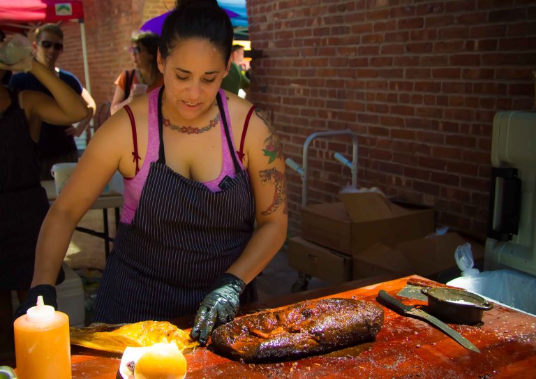 "Smorgasburg Brooklyn Mighty Quinns barbecue"