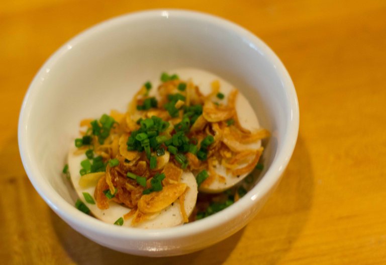 "Momofuku Noodle egg"