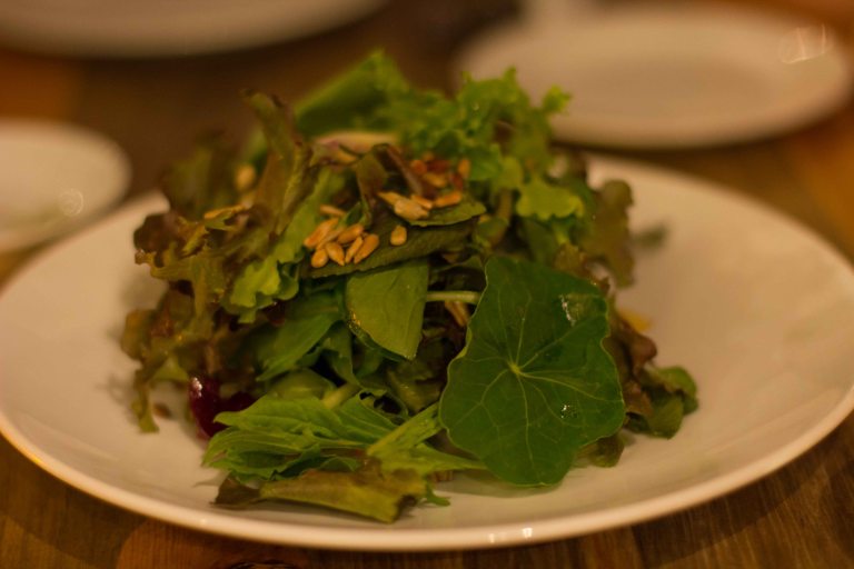Summer salad - Ben always looks at me like I'm crazy to order salad at a restaurant. But this had so many delicious bits, I was glad I did.