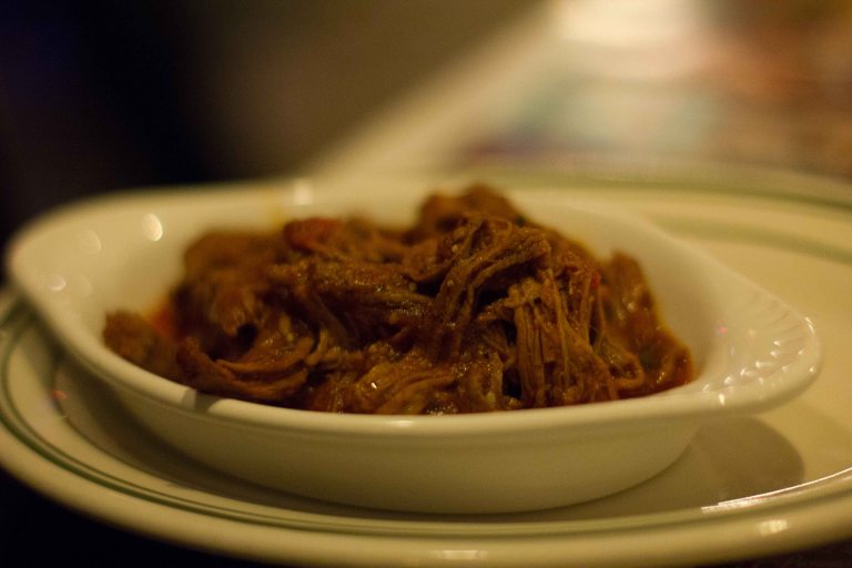 Ropa Vieja - slow cooked shredded meat