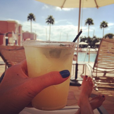 Vacation Sus in full on relaxation mode.