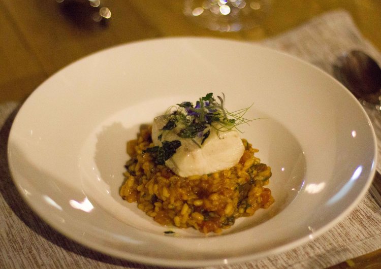 "Luvina Oaxaca robalo confit"