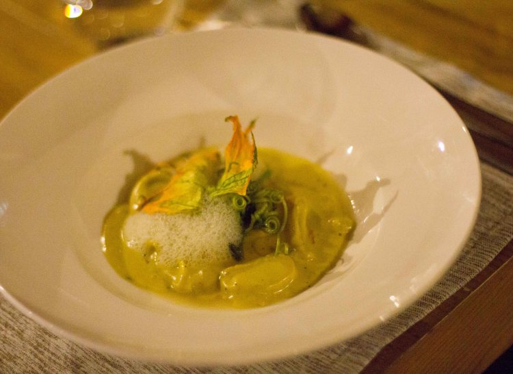 "Luvina Oaxaca tortellini"