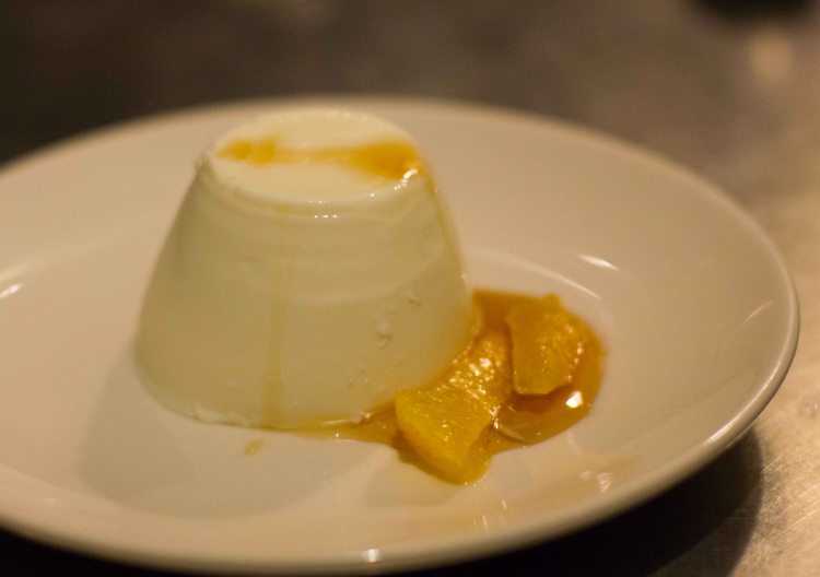 Buttermilk panna cotta