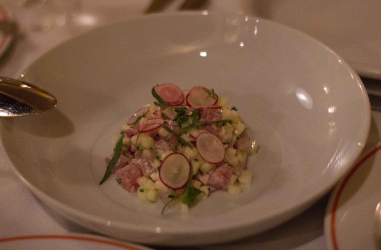 "Charleston Fig tartare"