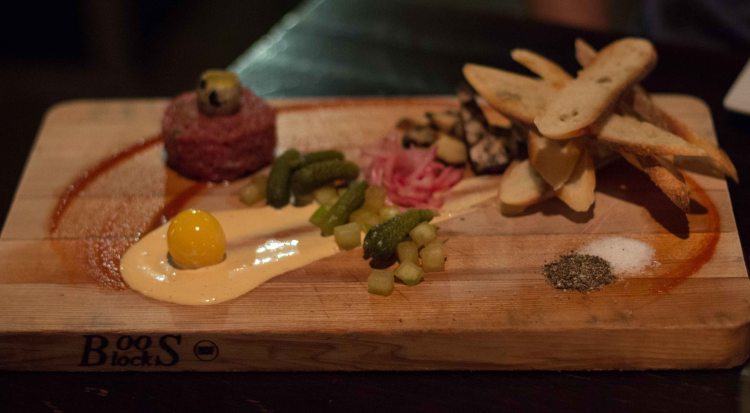 One of the most creative tartare presentations I've ever seen.