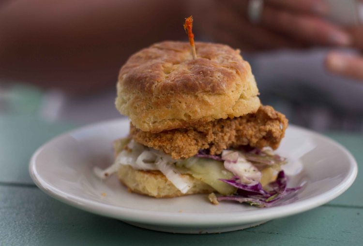 "Fremont Diner Napa Sonoma chicken biscuit"