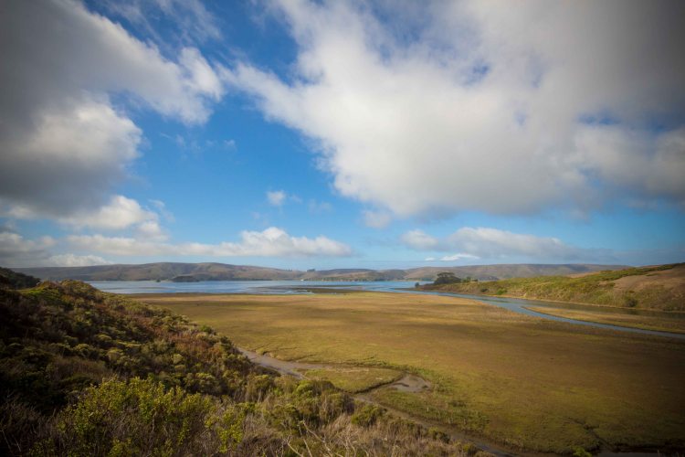 First view of the coast in Marin County