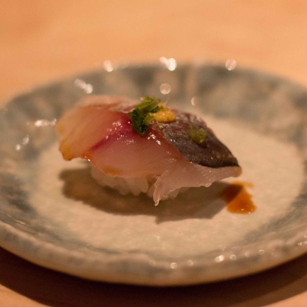 "Nozawa Bar LA Beverly Hills Aji Mackerel"
