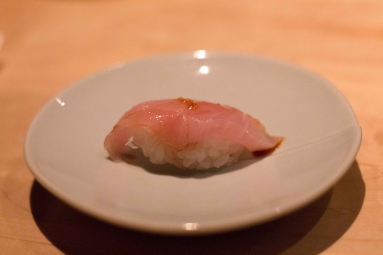 "Nozawa Bar LA Beverly Hills kinmedai nigiri"