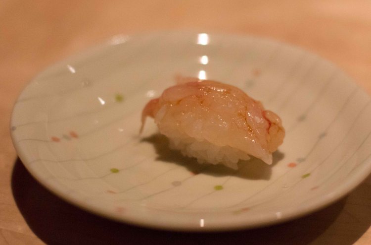 "Nozawa Bar LA Beverly Hills maine lobster nigiri"