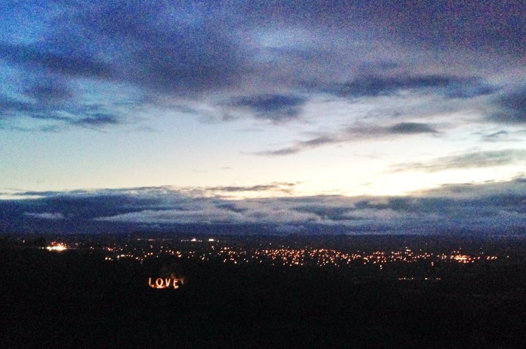 Paradise Ridge Sonoma sunset