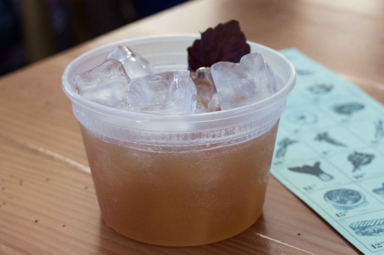 "Roy Choi Commissary LA Pimms cup"