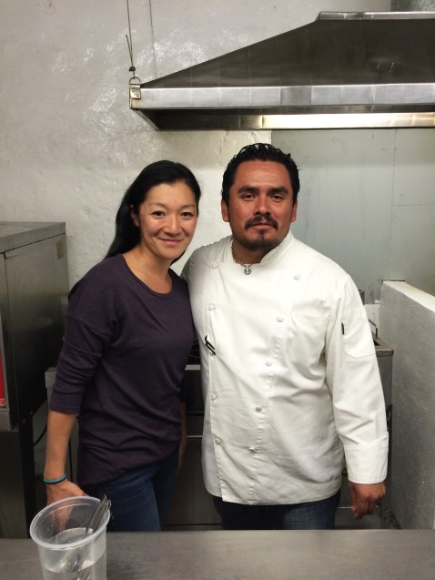 Gracias Chef Rojas for a great meal!