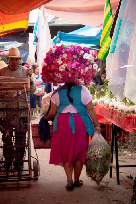 Oaxaca Ocotlan flowers