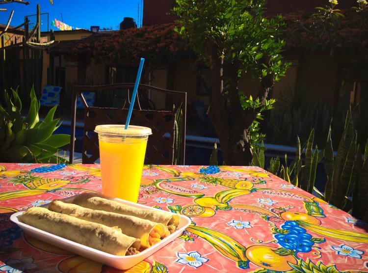 A breakfast of trunk tacos and orange juice all for under $5. Definitely one of the reasons why I love Oaxaca.