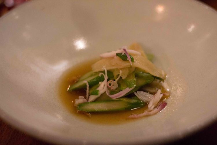 "Chez L'ami Jean Asparagus"