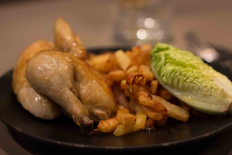 "Les Cocottes Paris chicken"