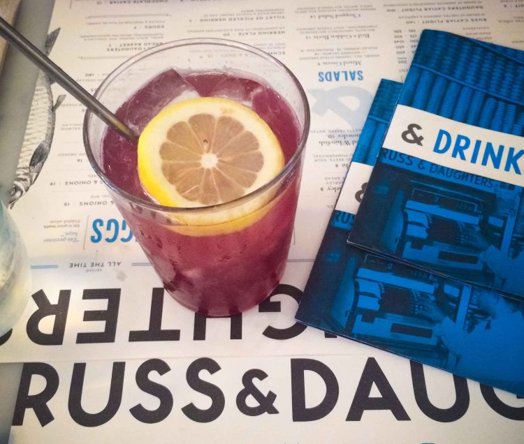 "Russ Daughters Cafe soda"