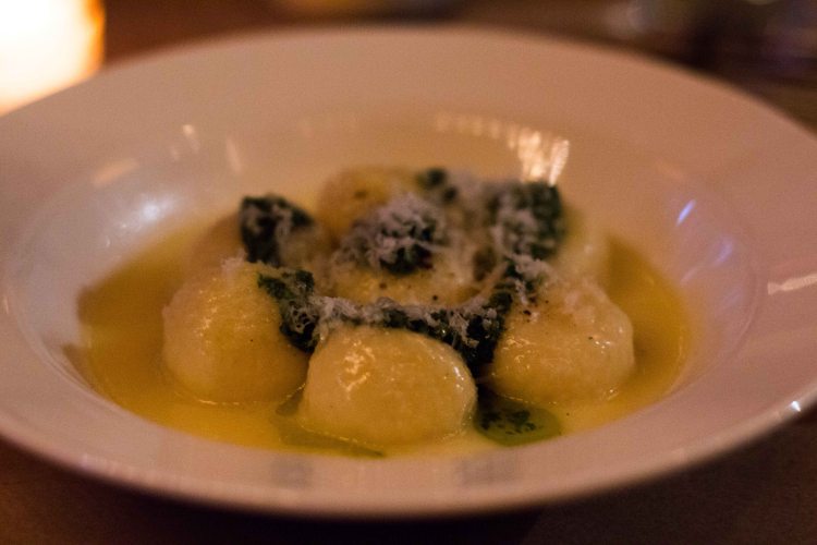 "Spotted Pig New York Bloomfield gnudi"