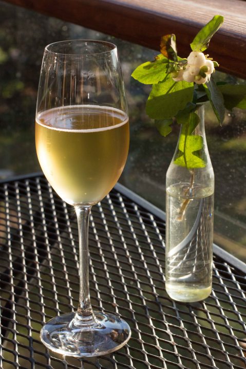 "Willows Inn Lummi Cider"