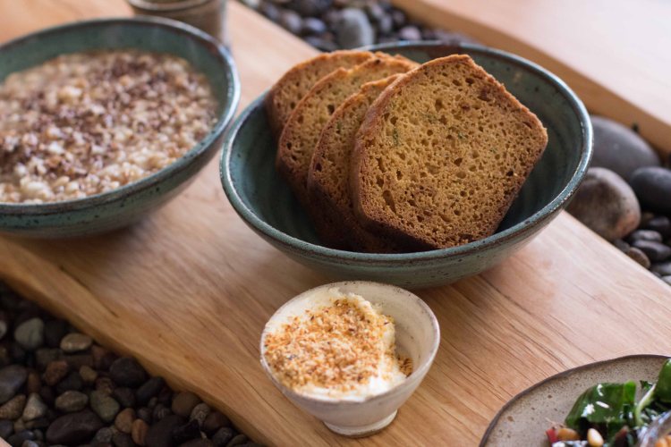 Willows Inn Lummi breakfast loaf"