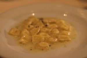 "Giorgio Baldi Santa corn agnolotti"
