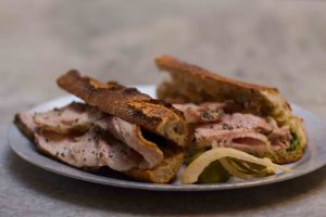 "Gjusta Abbot Kinney Venice porchetta"