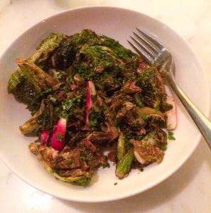 "Goldies LAX brussels sprouts"